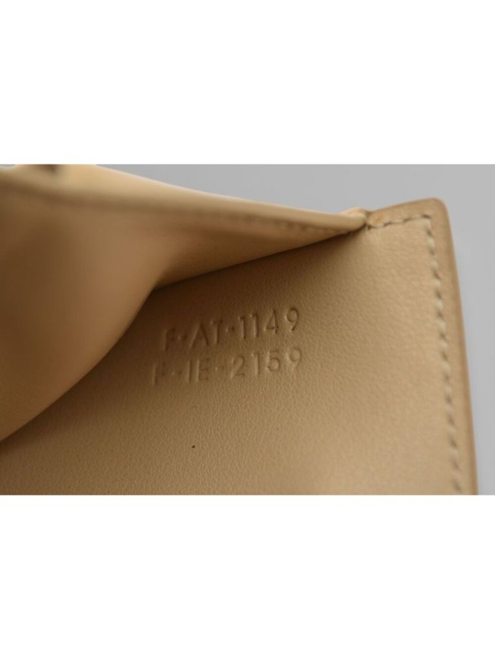 Celine Wallet Mini Trifold Beige Small - Picture 9 of 13